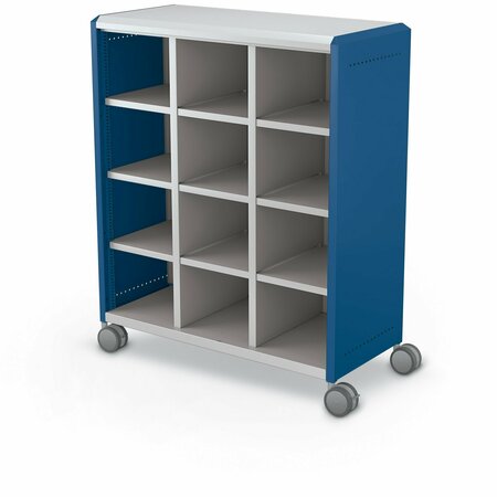 MOORECO Compass Cabinet Maxi H3 With Cubbies Navy 51.1in H x 42in W x 19.2in D C3A1J1E1X0